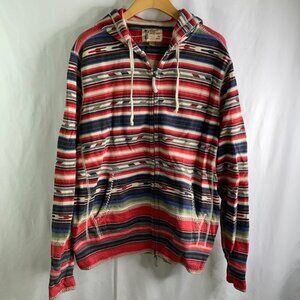 True grit by dry goods, Southwest print hooded sweatshirt